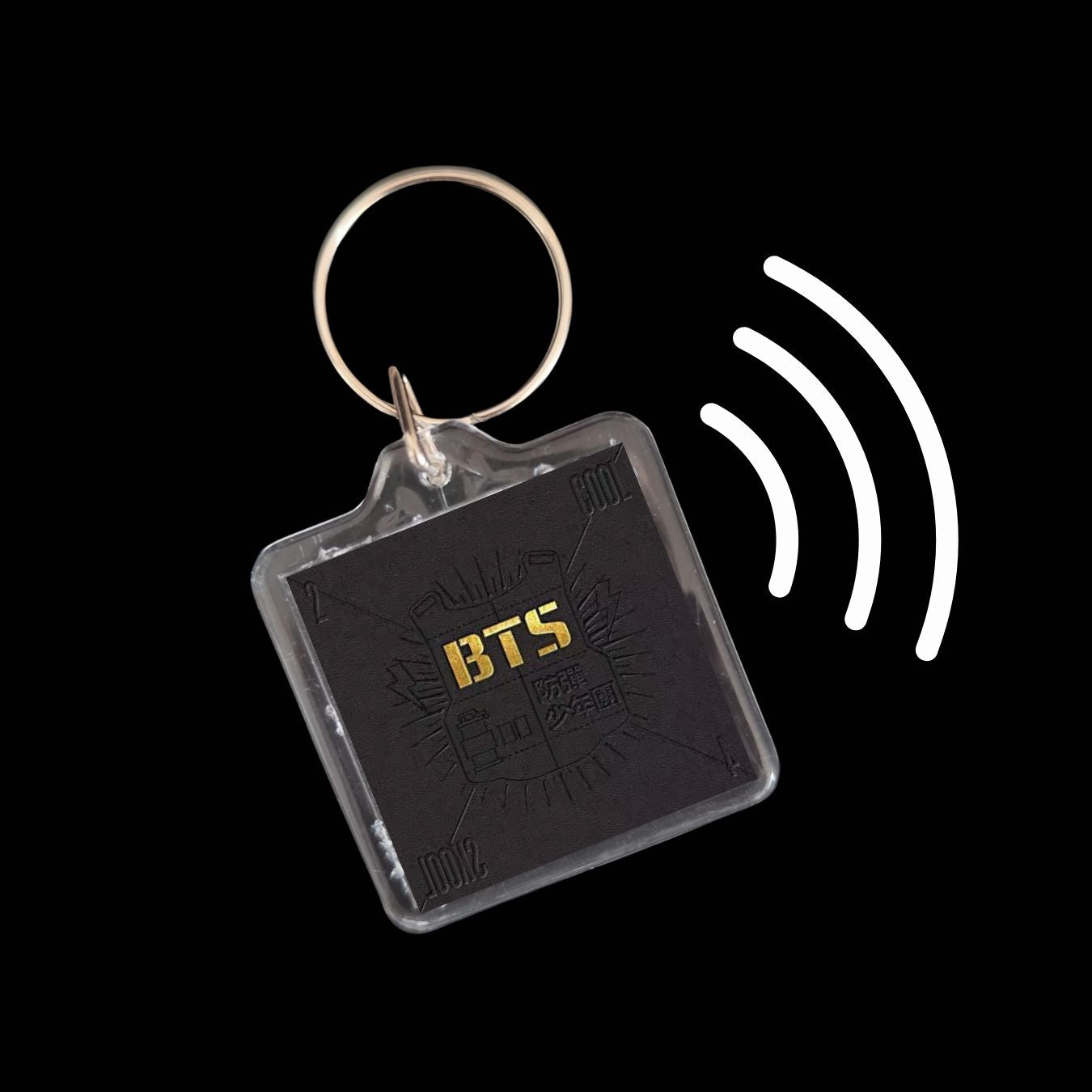 BTS Inspired Smart Keyrings Discography for Army