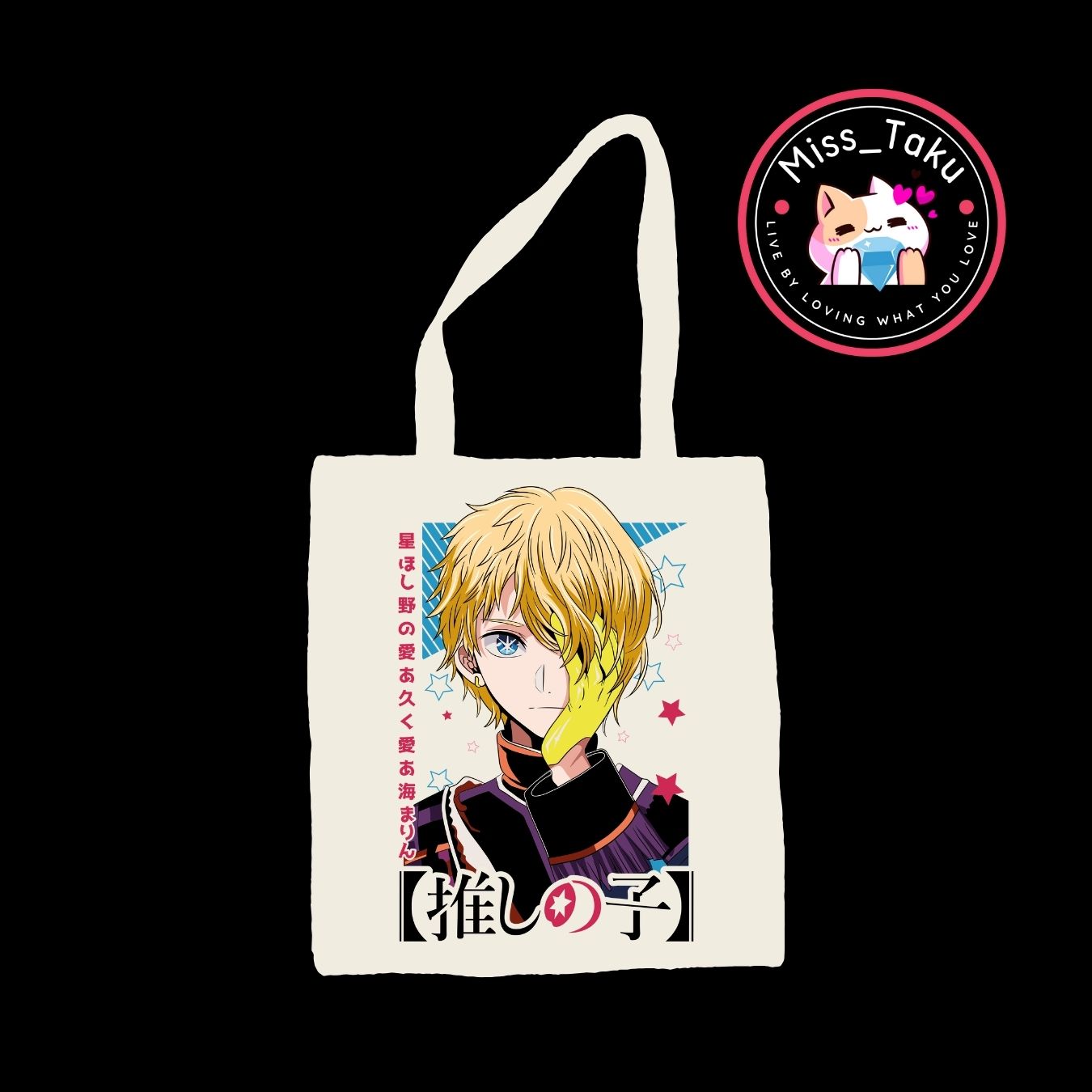 Aesthetic Japanese, Anime, K-pop & BL Tote Bag Art Collection