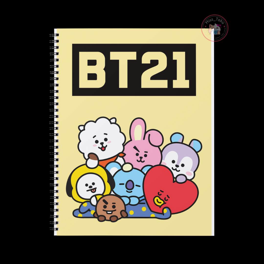 Colorful Kpop inspired Notebook (B5)