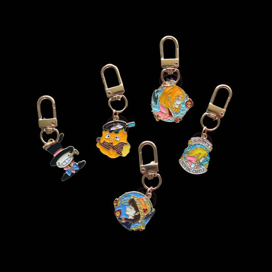 Metal Pendants Howl's Moving Castle Inspired