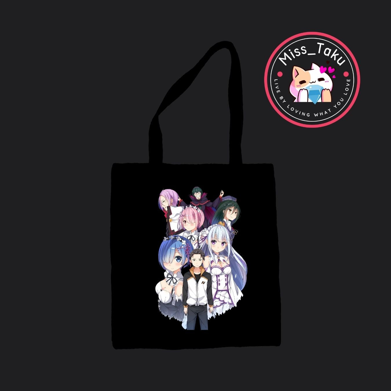 Aesthetic Japanese, Anime, K-pop & BL Tote Bag Art Collection