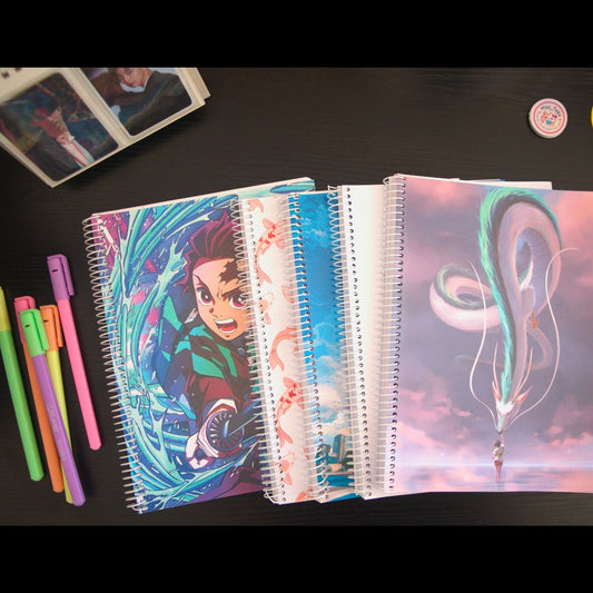 Set x 5 Notebook B5 sized