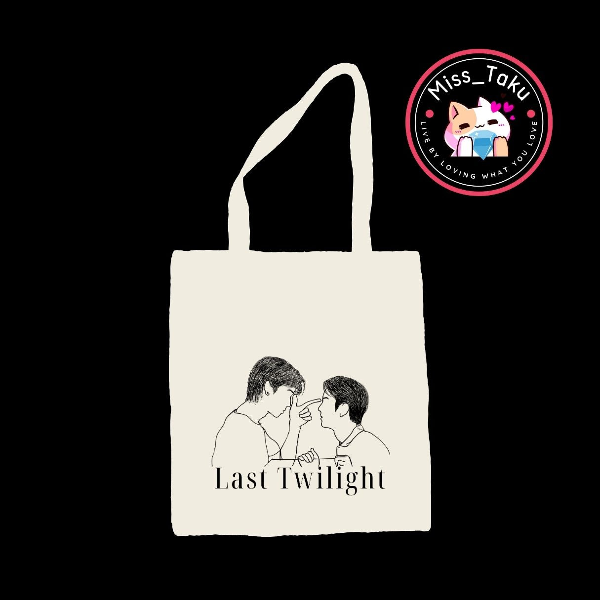 Aesthetic Japanese, Anime, K-pop & BL Tote Bag Art Collection