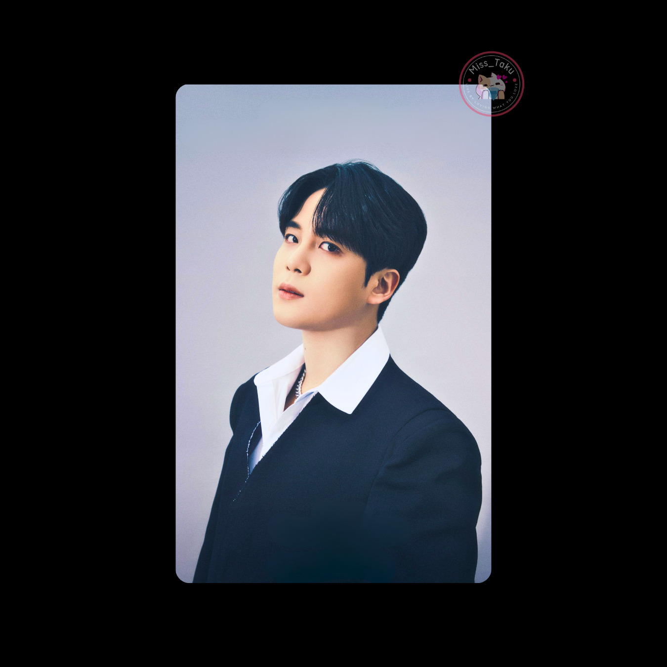 Beautiful Holographic Card Skin Sticker Kpop Customized