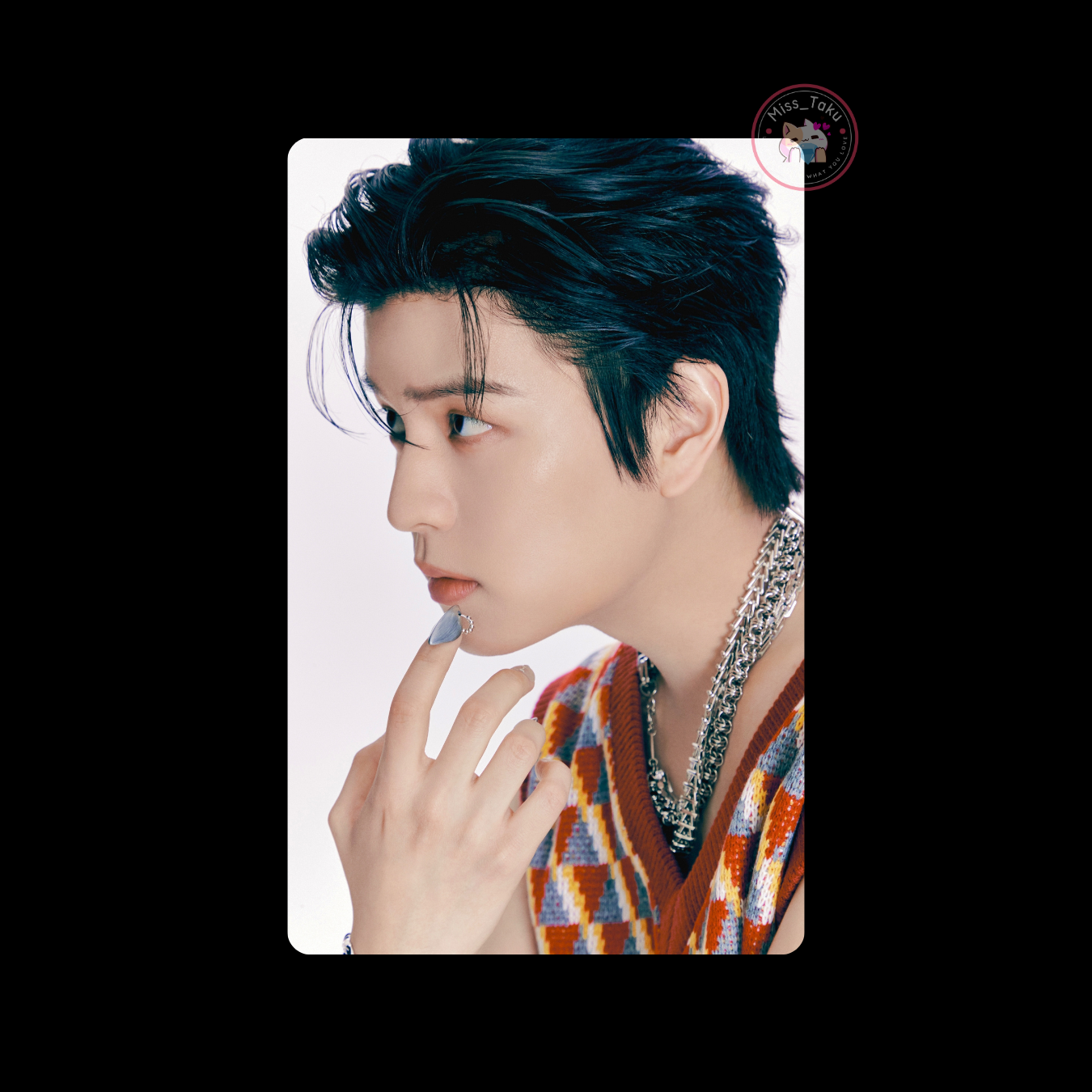 Beautiful Holographic Card Skin Sticker Kpop Customized