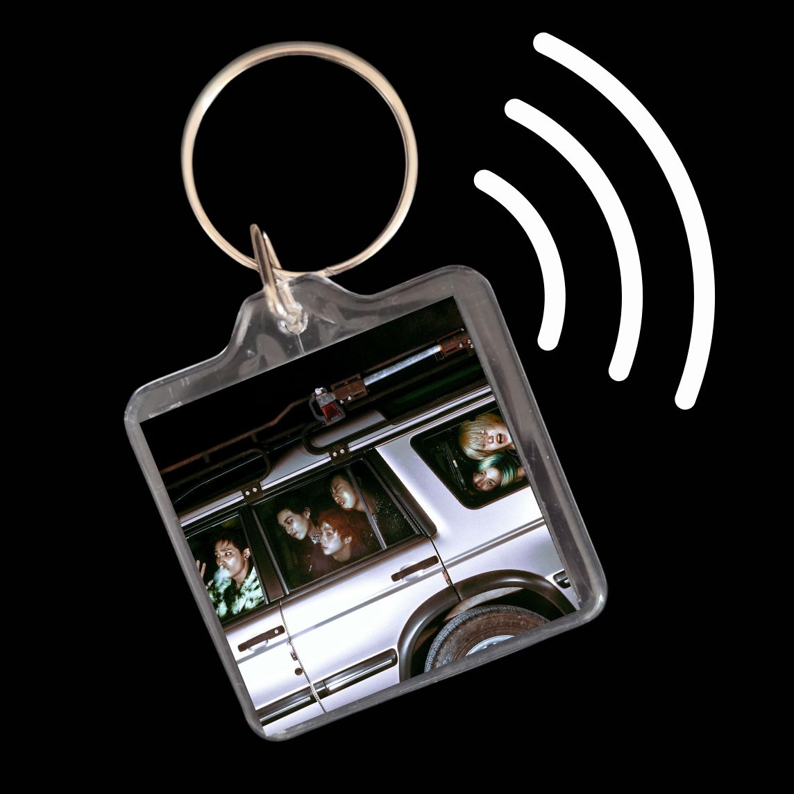 P1harmony Inspired Smart Keyrings Discography for P1ece