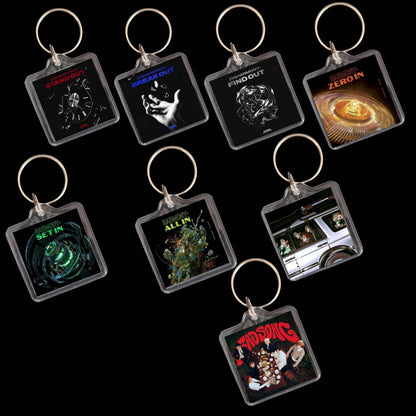 P1harmony Inspired Smart Keyrings Discography for P1ece