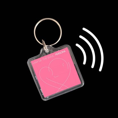 BTS Inspired Smart Keyrings Discography for Army