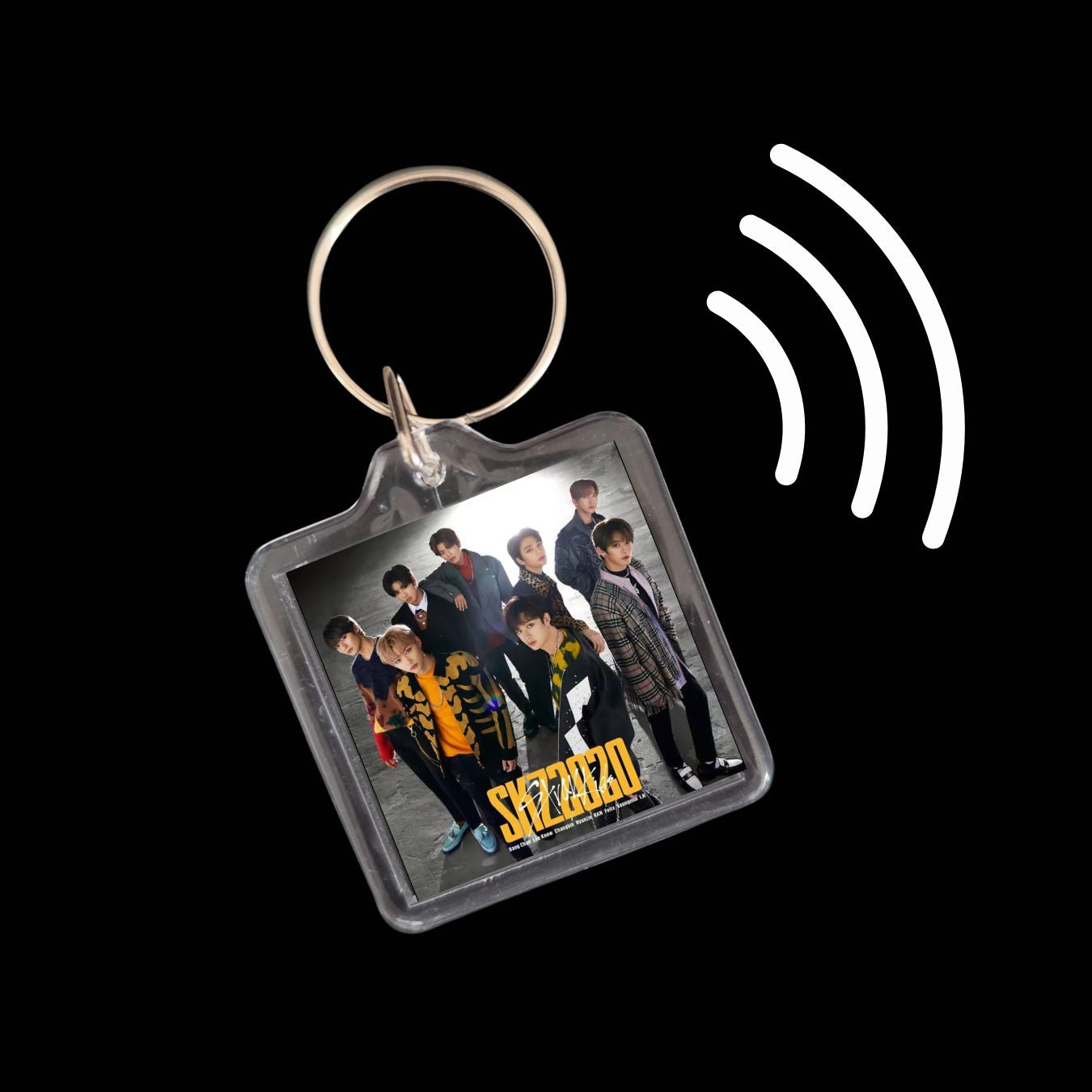 Stray Kids Inspired Smart Keyrings Discography for Stay