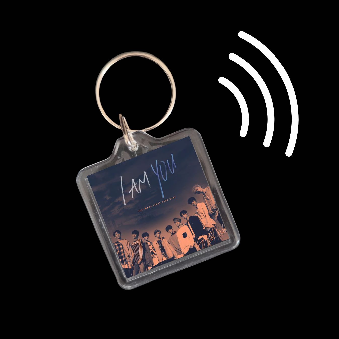 Stray Kids Inspired Smart Keyrings Discography for Stay