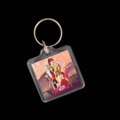 Twice Inspired Smart Keyrings Discography for Once