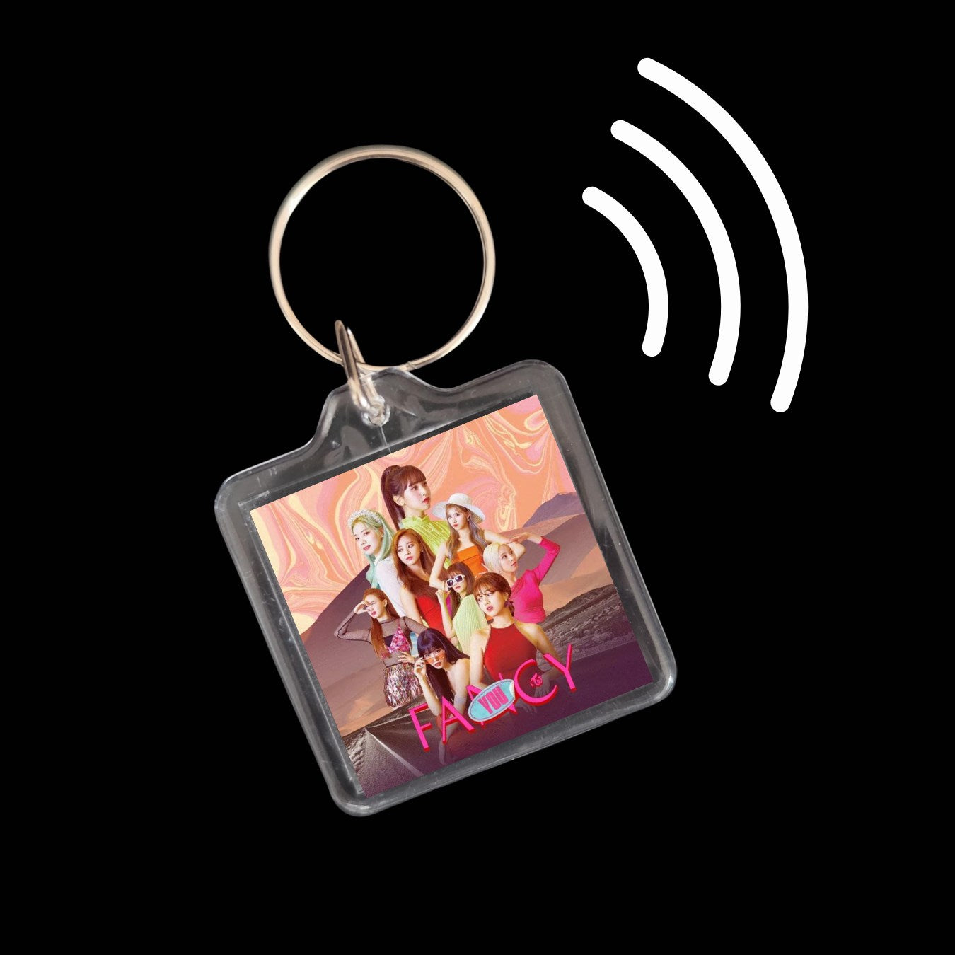 Twice Inspired Smart Keyrings Discography for Once