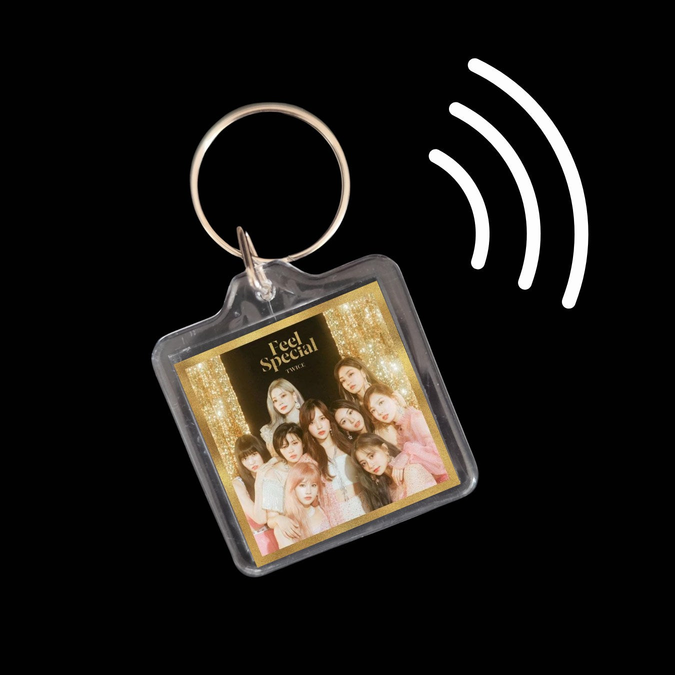 Twice Inspired Smart Keyrings Discography for Once