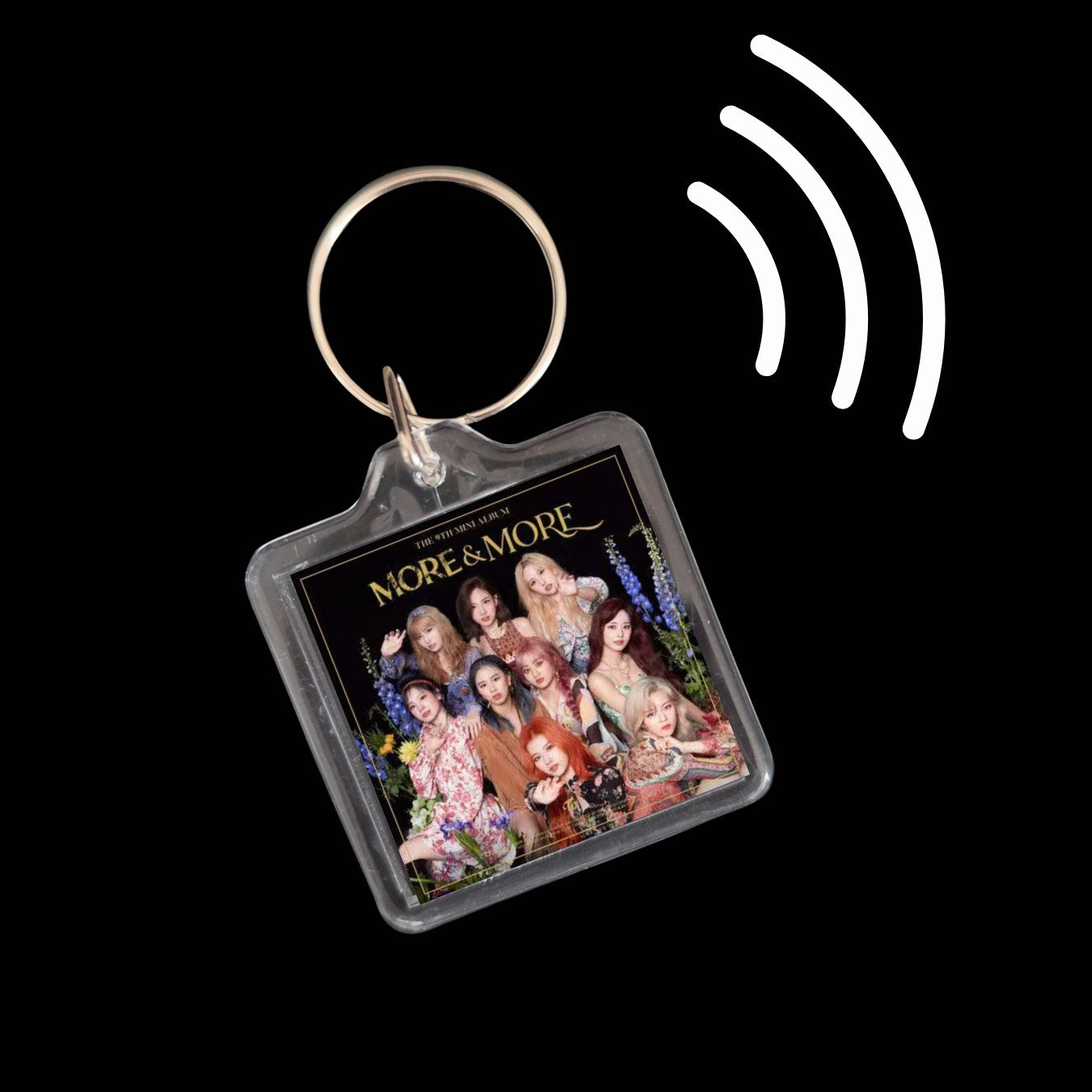 Twice Inspired Smart Keyrings Discography for Once