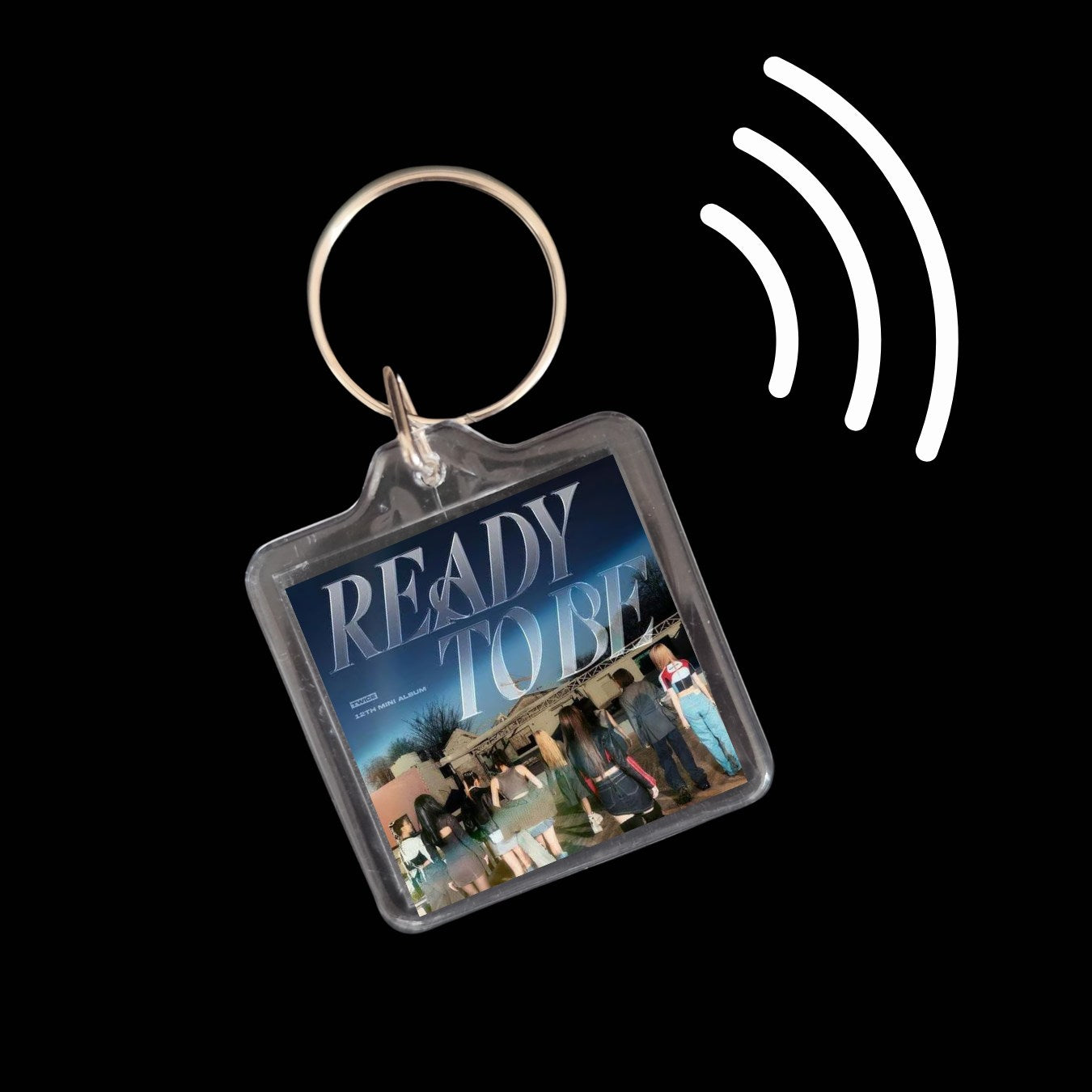 Twice Inspired Smart Keyrings Discography for Once