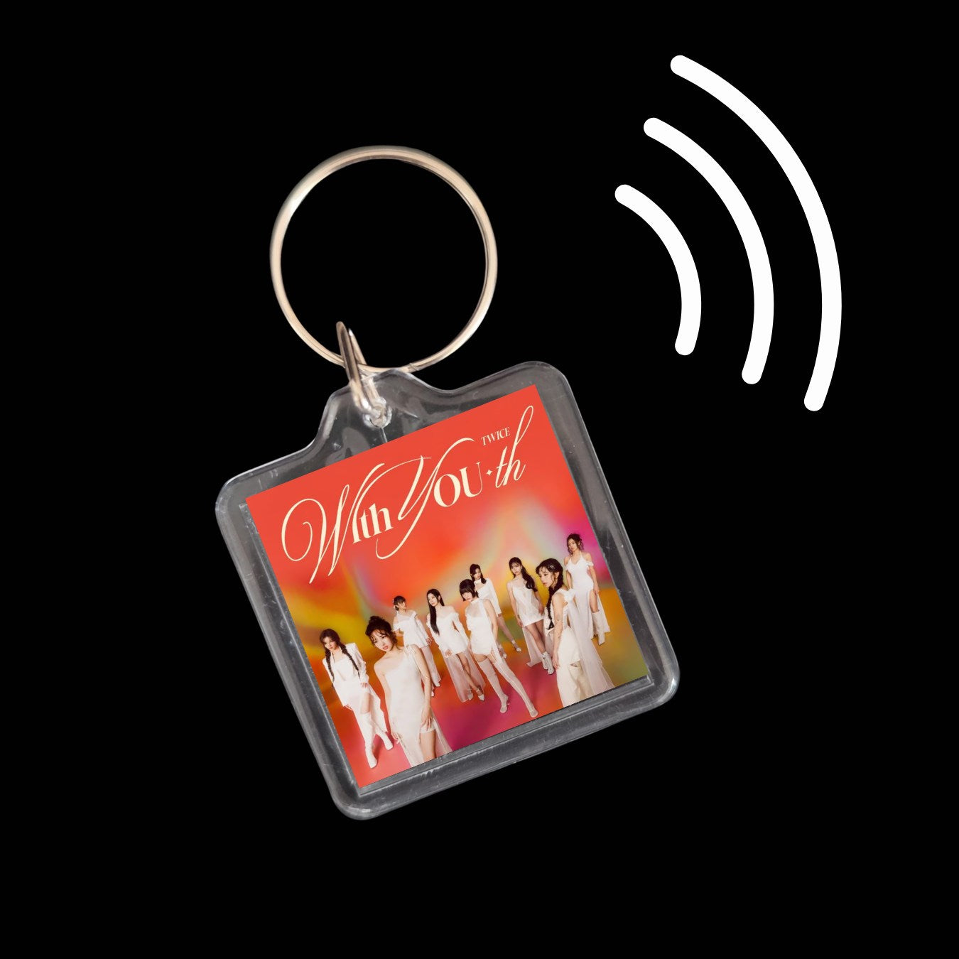 Twice Inspired Smart Keyrings Discography for Once