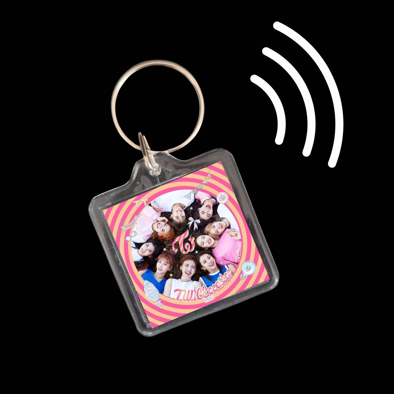 Twice Inspired Smart Keyrings Discography for Once