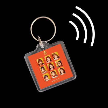 Twice Inspired Smart Keyrings Discography for Once