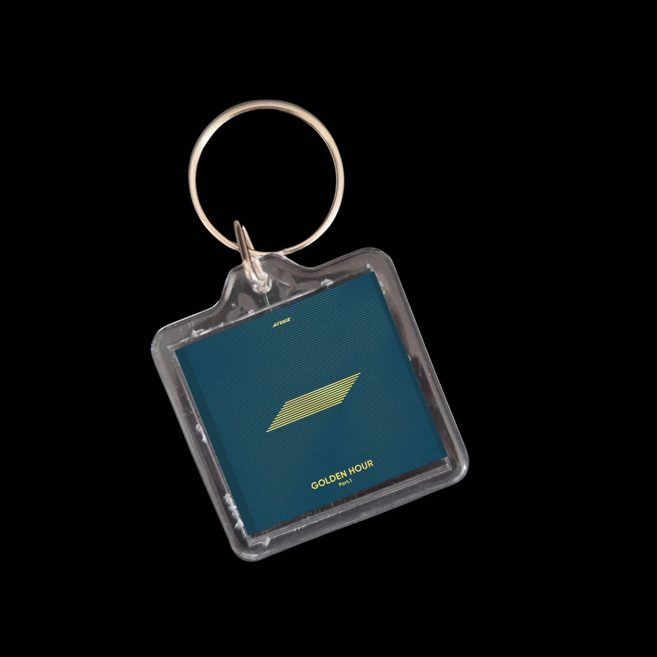 Ateez Inspired Smart Keyrings Discography for Atiny