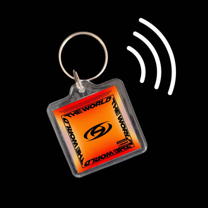 Ateez Inspired Smart Keyrings Discography for Atiny