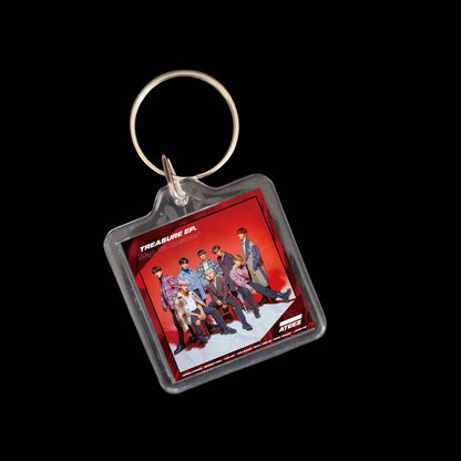 Ateez Inspired Smart Keyrings Discography for Atiny