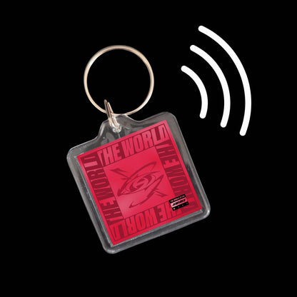 Ateez Inspired Smart Keyrings Discography for Atiny