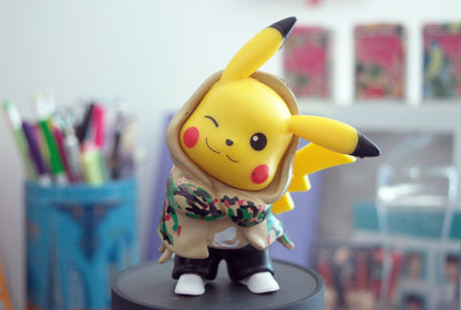 Fashionable Pikachu Figure PVC