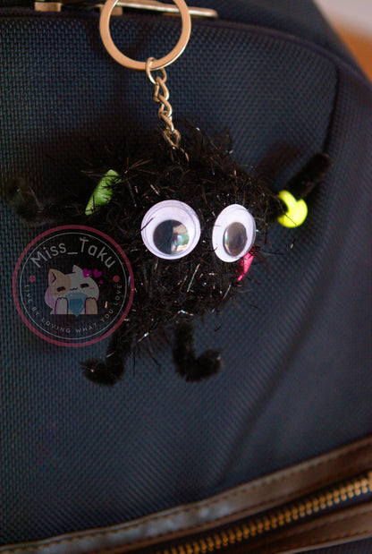 Susuwatari Keyring Ghibli Inspired Pendant Handmade