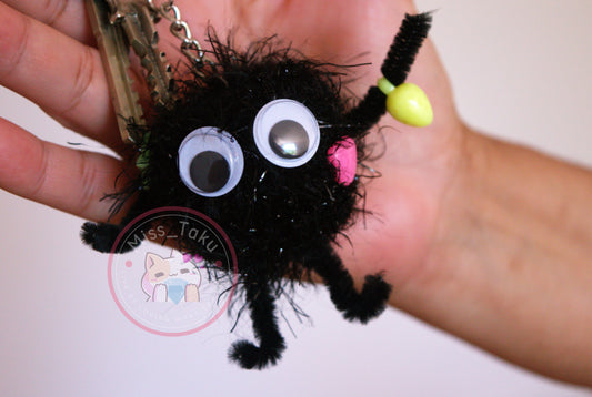 Susuwatari Keyring Ghibli Inspired Pendant Handmade